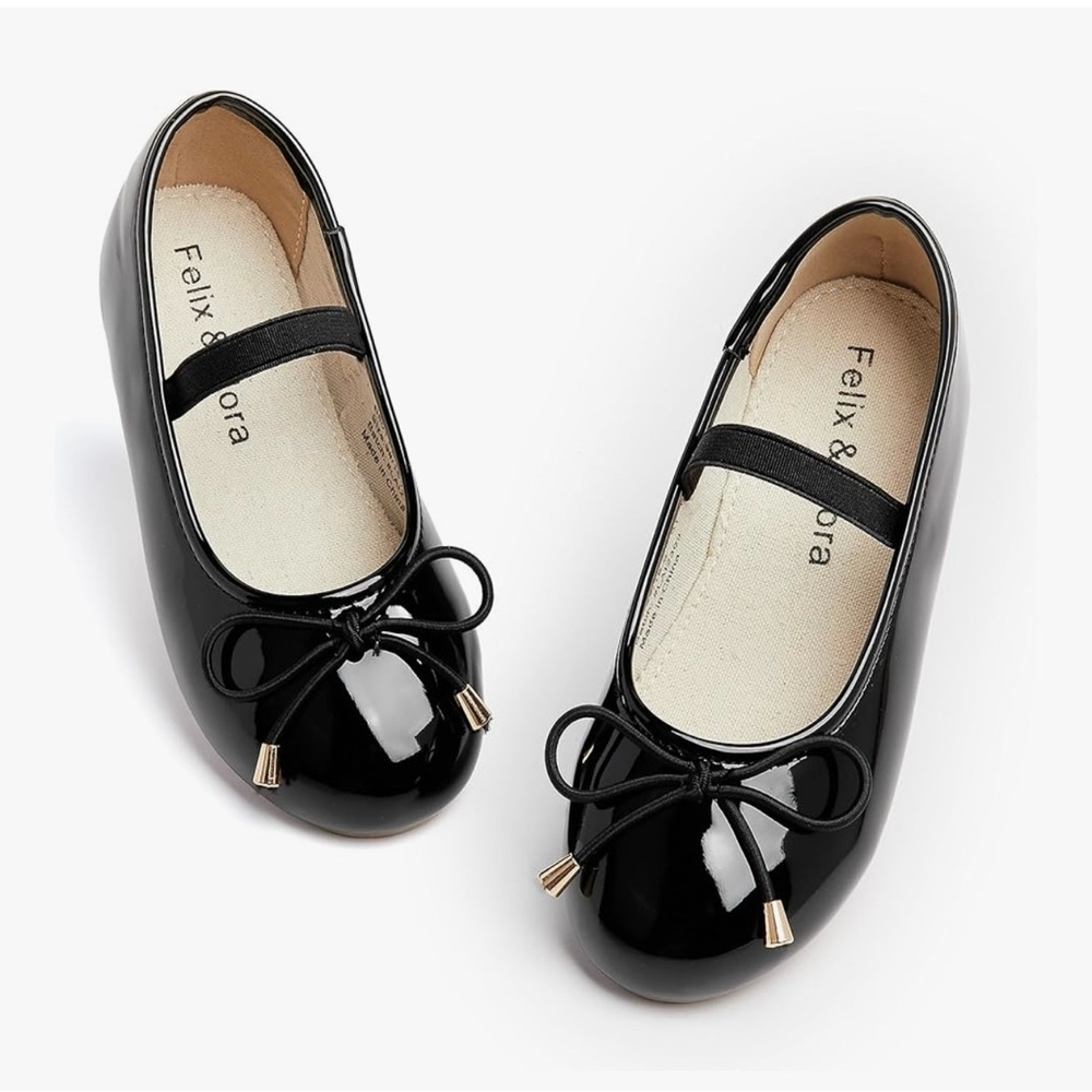 NEW Felix & Flora girls toddler 11 patent dress shoes Mary Jane flats ballet